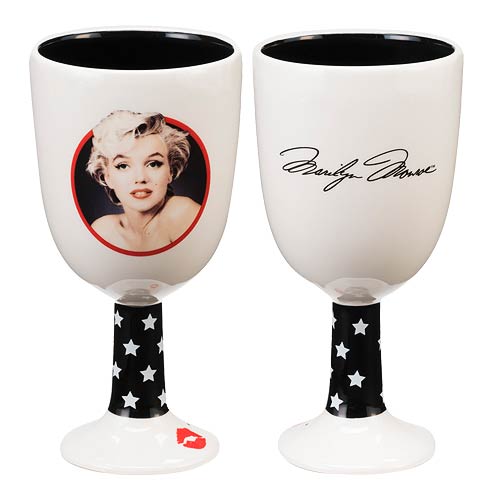 Marilyn Monroe 12 oz. Ceramic Goblet
